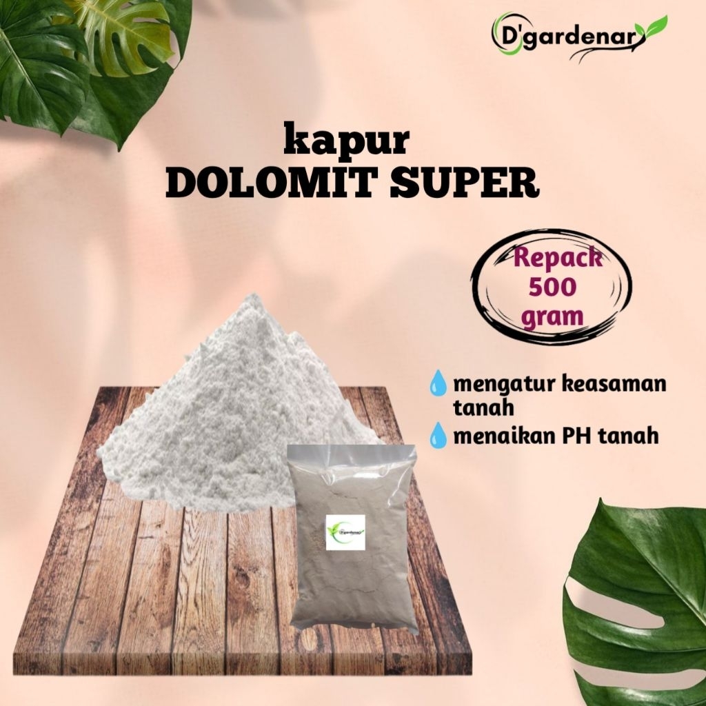 DOLOMIT SUPER - kapur dolomit 500gram
