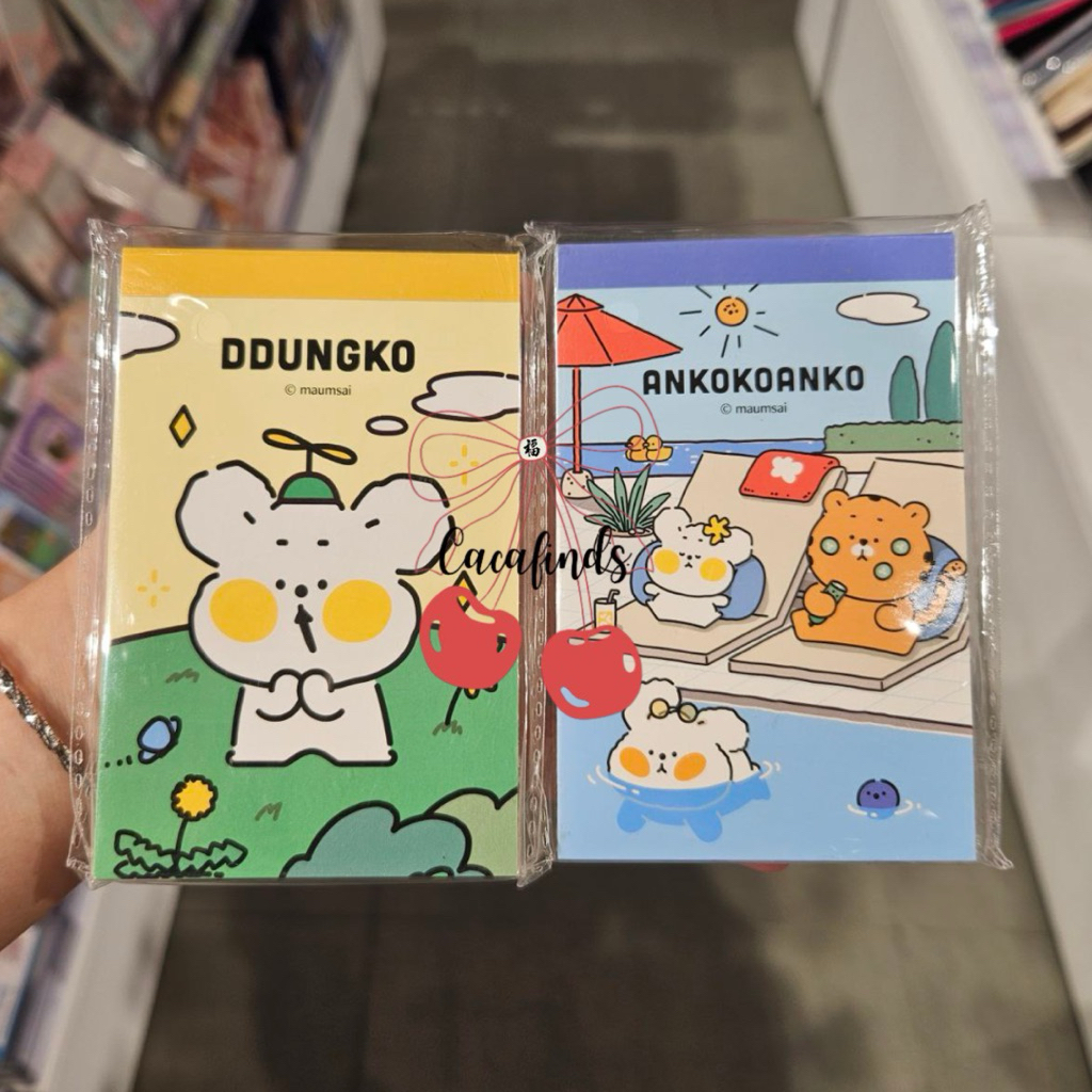 

OHSOME x Ankokoanko‼️Memopad / Notepad Ankokoanko Collection (Blue / Yellow)