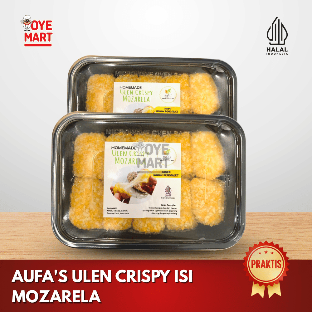 

AUFA'S ULEN CRISPY ISI MOZARELA / FROZEN FOOD