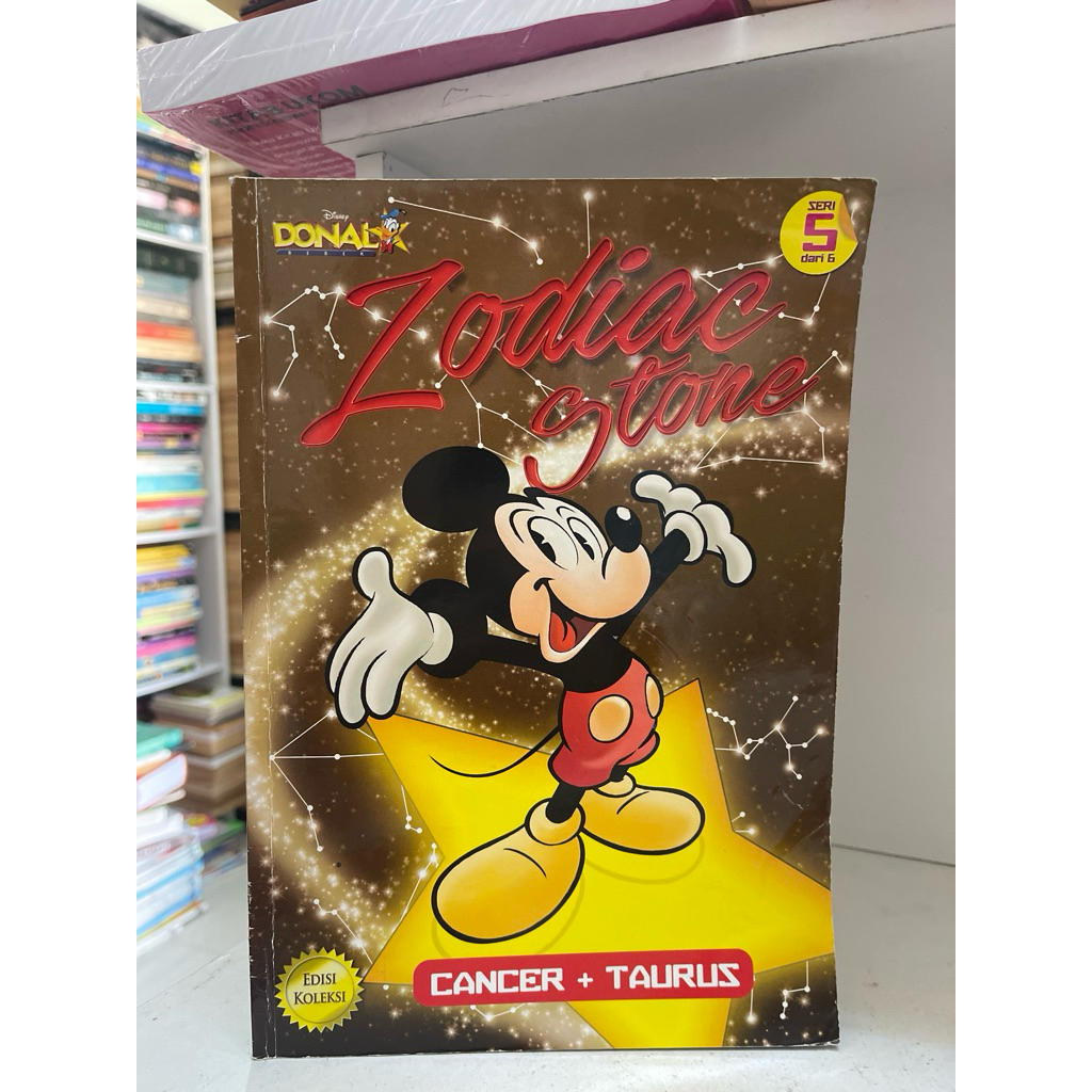 KOMIK DISNEY DONAL BEBEK ZODIAC STONE SERI 5 DARI 6