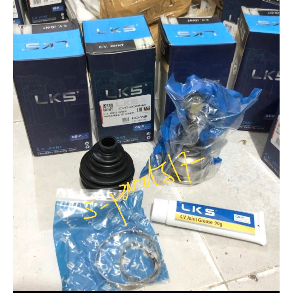 CV Joint Dalam Mobilio MANUAL MT AS Roda DALAM INNER Mobilio MANUAL merk LKS