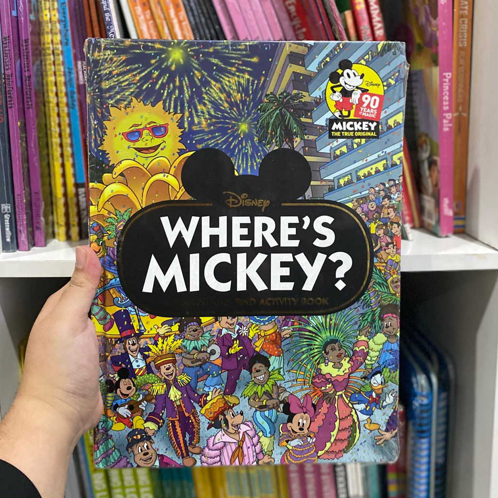 Disney Wheres Mickey Search and Find Activity Book