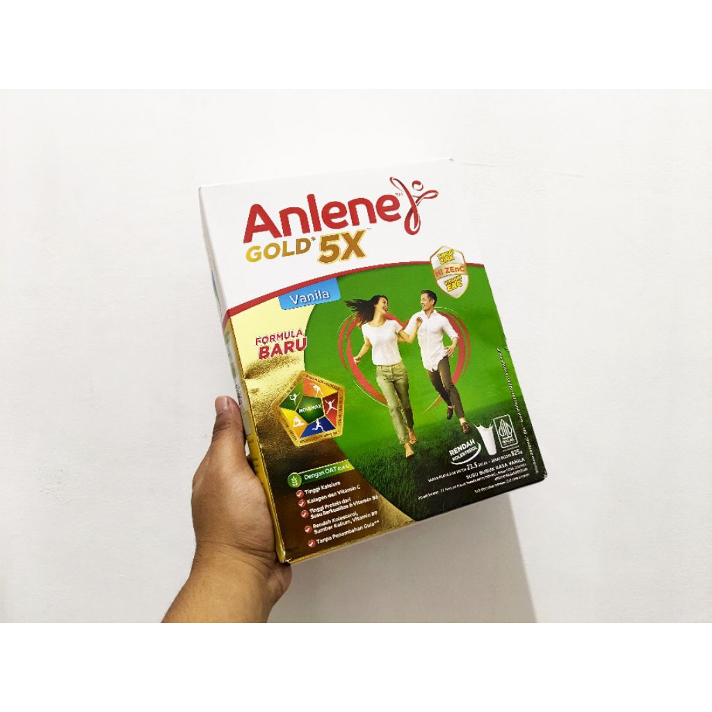 

Anlene Gold 5X Formula Baru Rasa Vanila - Original 825 gram