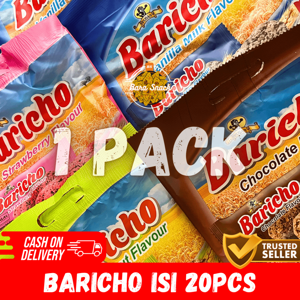 

Forcysn Baricho Oat Snack Sereal Bag Isi 20Pcs Rasa Coklat Strawberry Vanilla Kelapa