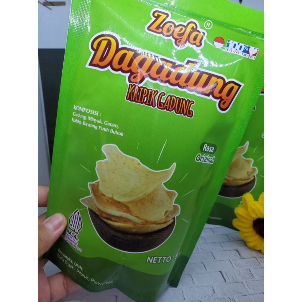 

Keripik Gadung Zoefa Dagadung | Camilan Gurih Renyah Kripik Gadung | Dagadung Rasa Original