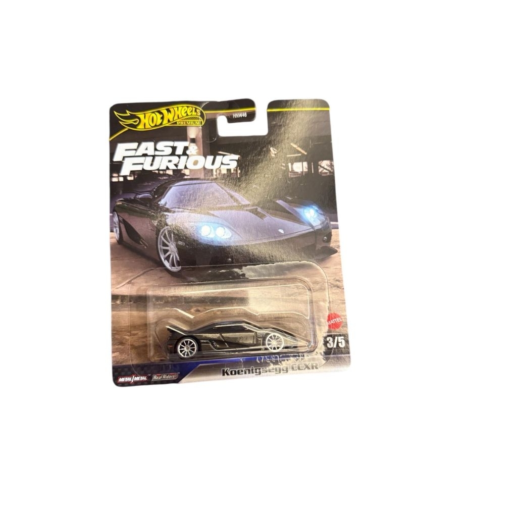 Hot wheels premium fast and furious koenigsegg ccxr