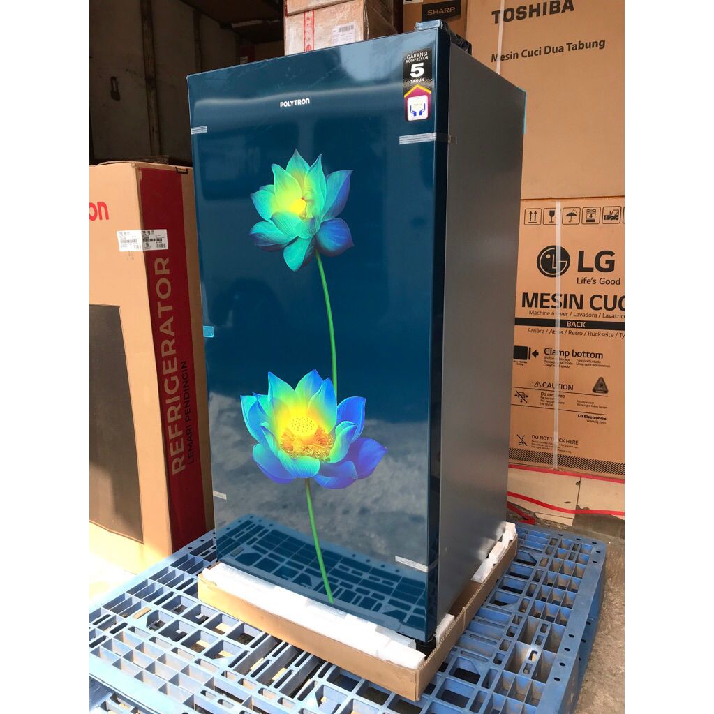 Kulkas Polytron Kulkas 1 Pintu 150L PRB 159 / PRB 157 /PRB 15MO Kapasitas 150 Liter