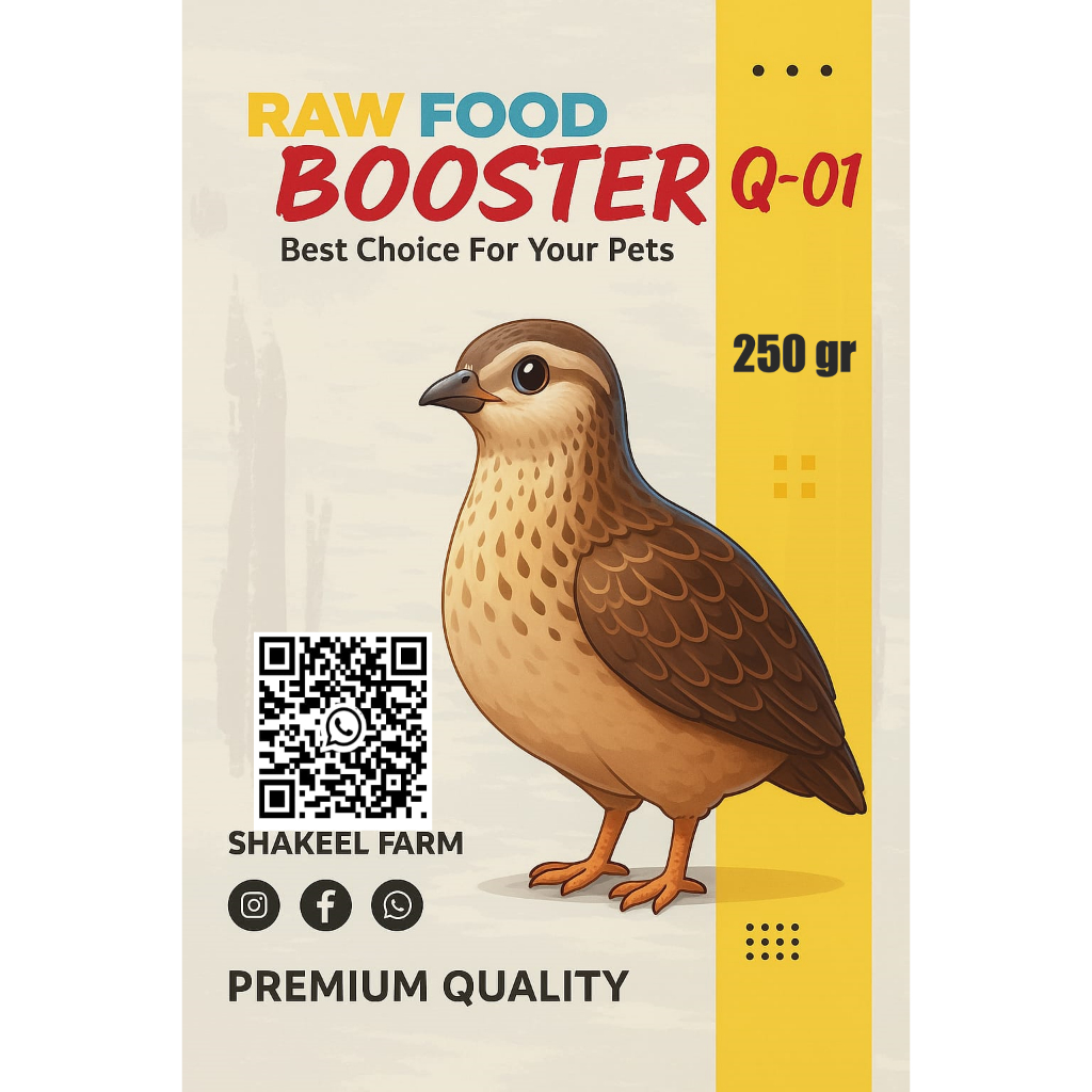 

Raw Food Daging Puyuh Giling