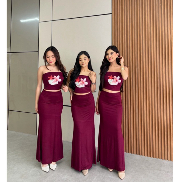 one set kemben motif / one set spandek