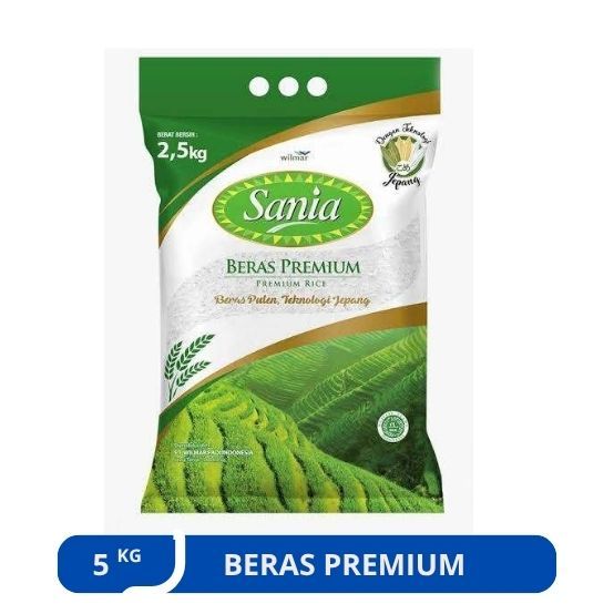 

KODE A || SANIA - Sania Beras Premium 5KG