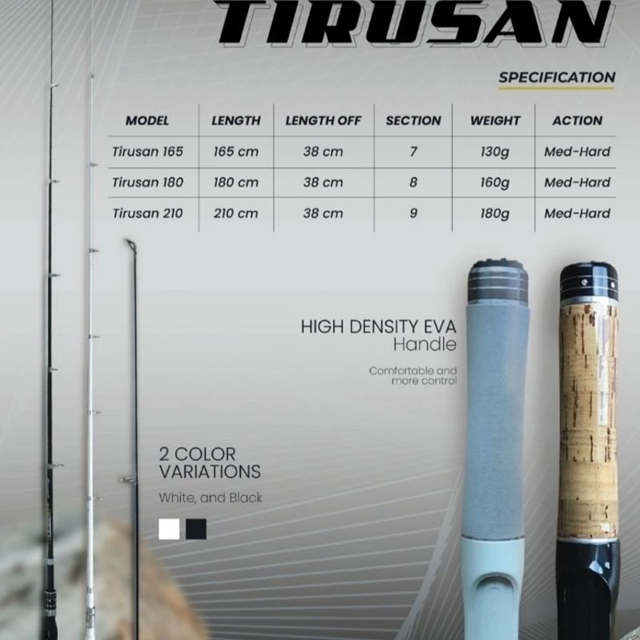 Joran Antena Ogawa Tirusan Ruas Pendek