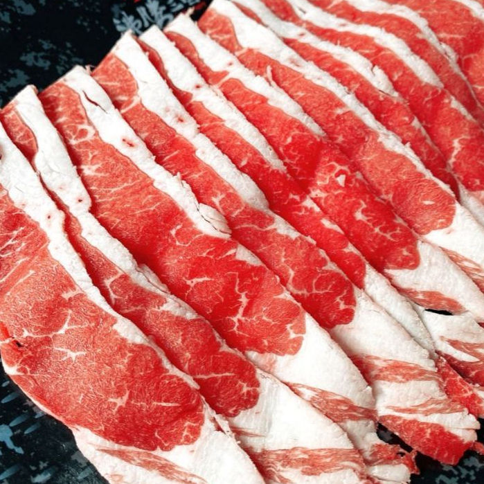 

Shortplate beef slice cocok untuk Grill/Shabu/Hotpot kualitas australia angus 500 gram vacuum