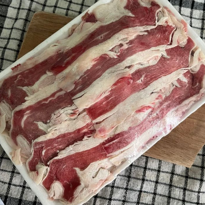 

INSTANT 30 MENIT TIBA - Daging Sapi Beef US Shortplate Slice Sukiyaki Yakiniku 500gr