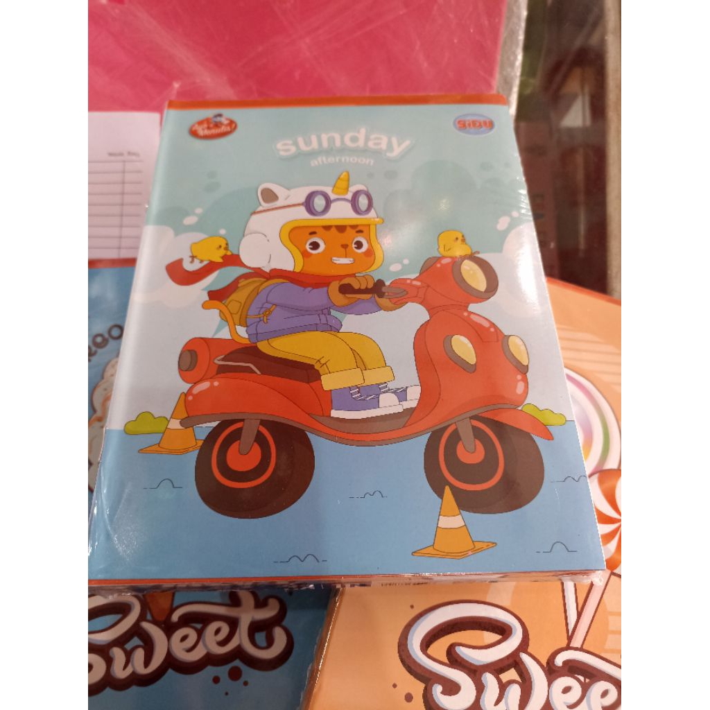 

Buku tulis Sinar Dunia 38 lembar