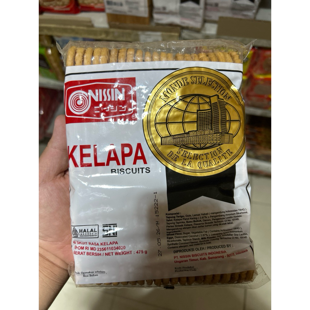 

Nissin kelapa biscuits 475gram