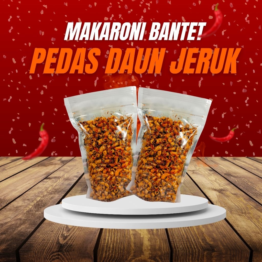 

Makroni Bantet Pedas Kencur dan Pedas Daun Jeruk