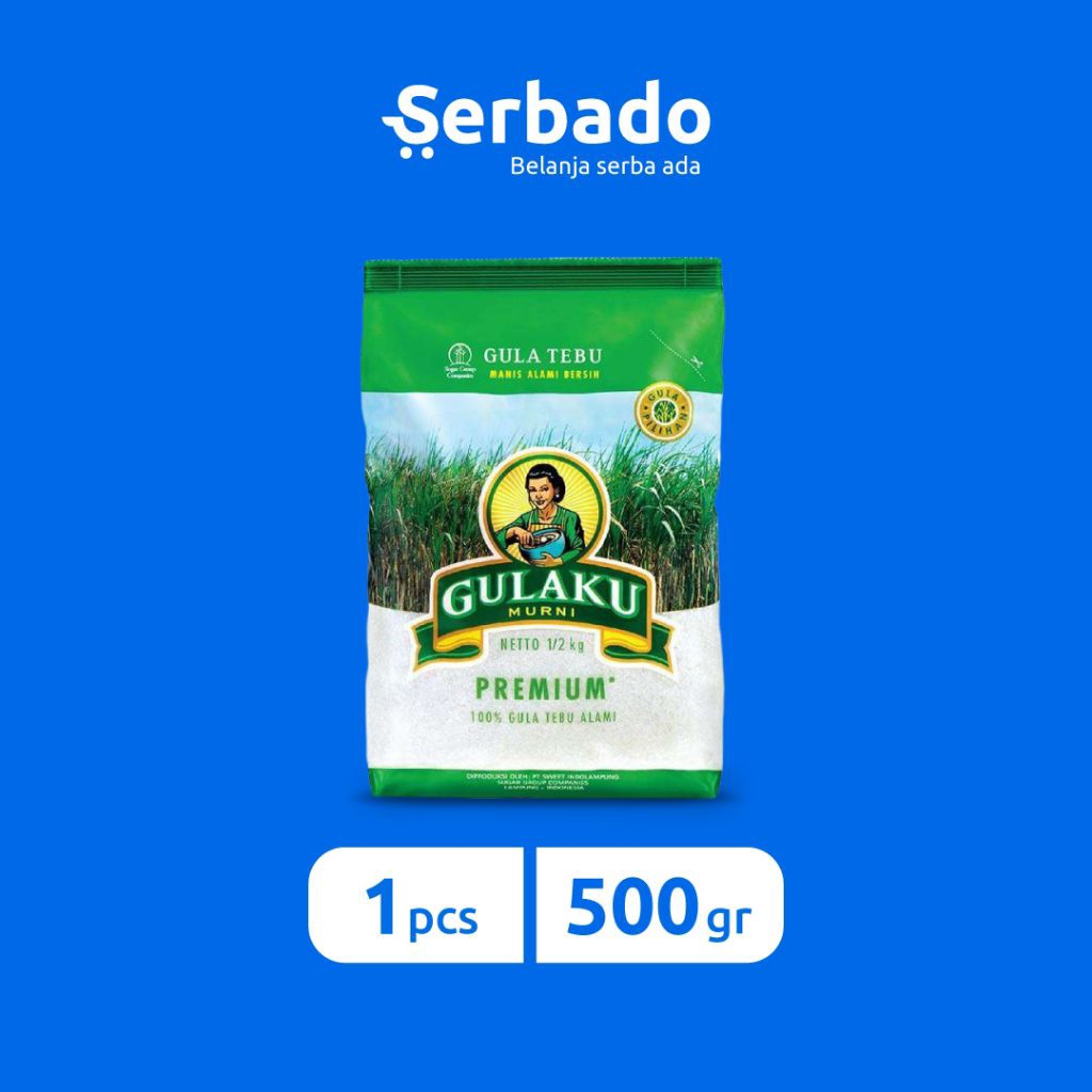 

Gulaku Premium Hijau Kemasan 500gr