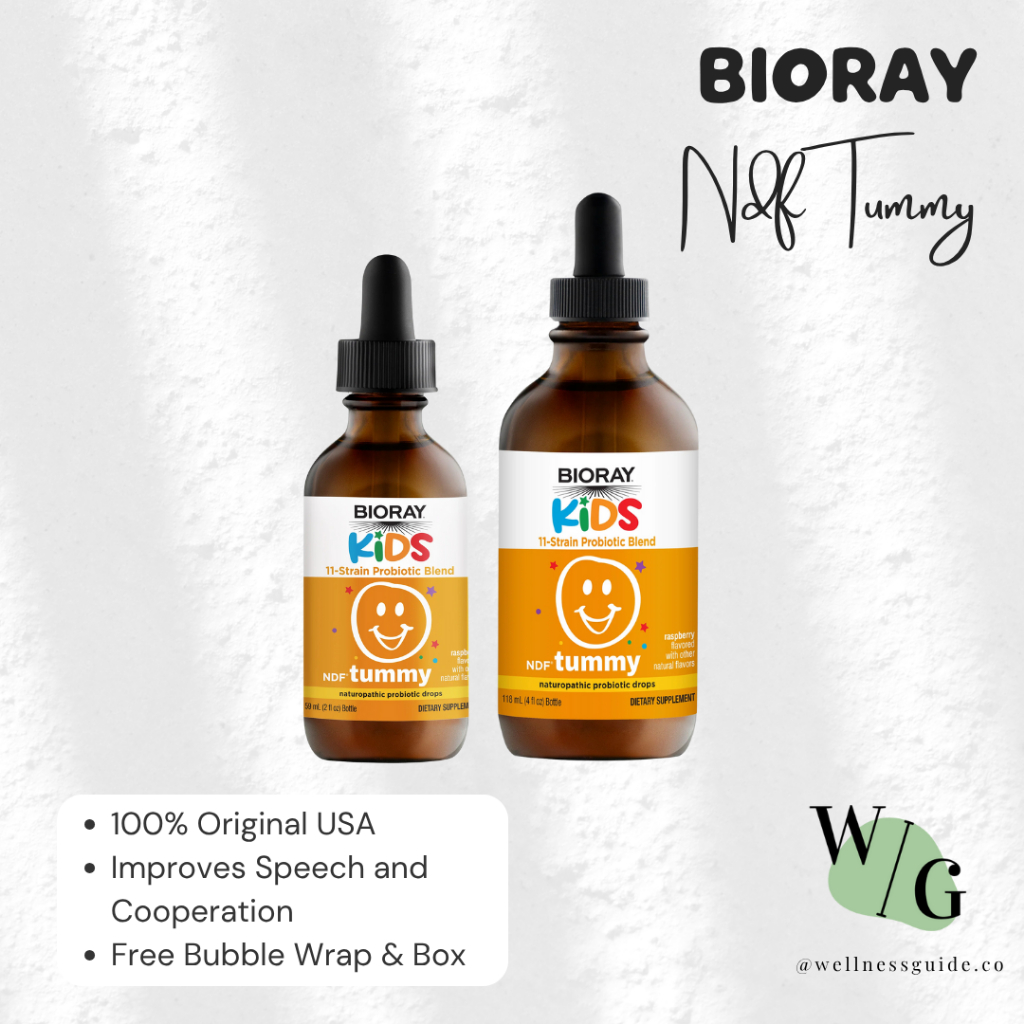 BIORAY KIDS NDF TUMMY PROBIOTIC BLEND | WELLNESS GUIDE