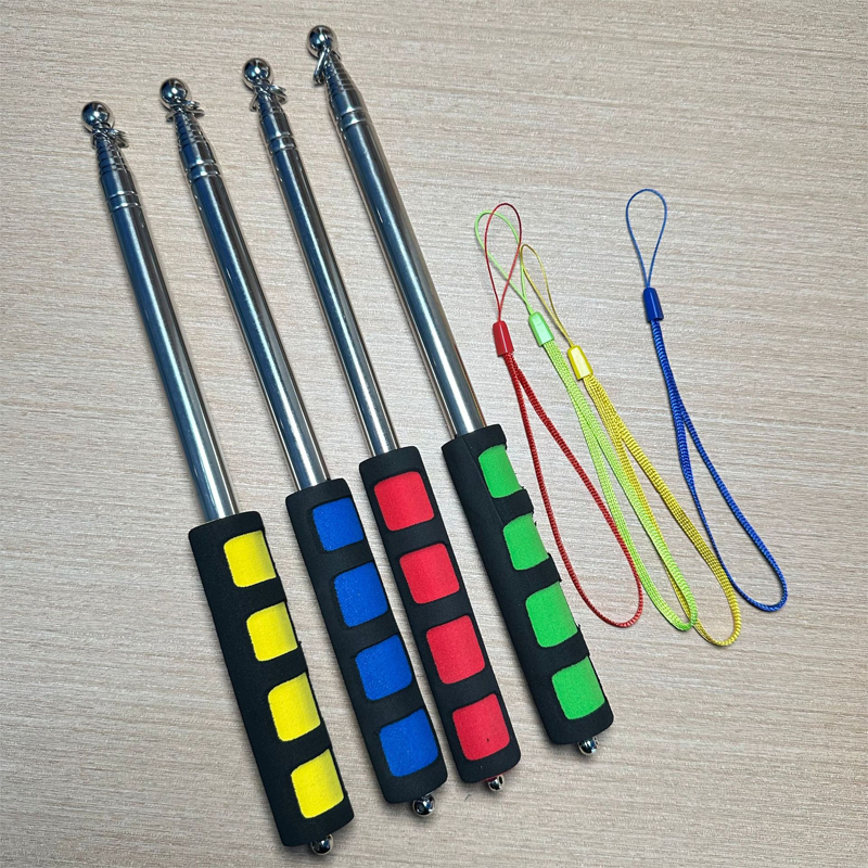 1.2 /2 Meter Tiang Bendera Tiang Bendera Tour Leader Tongkat Bendera Lipat Telescopic Flagpole