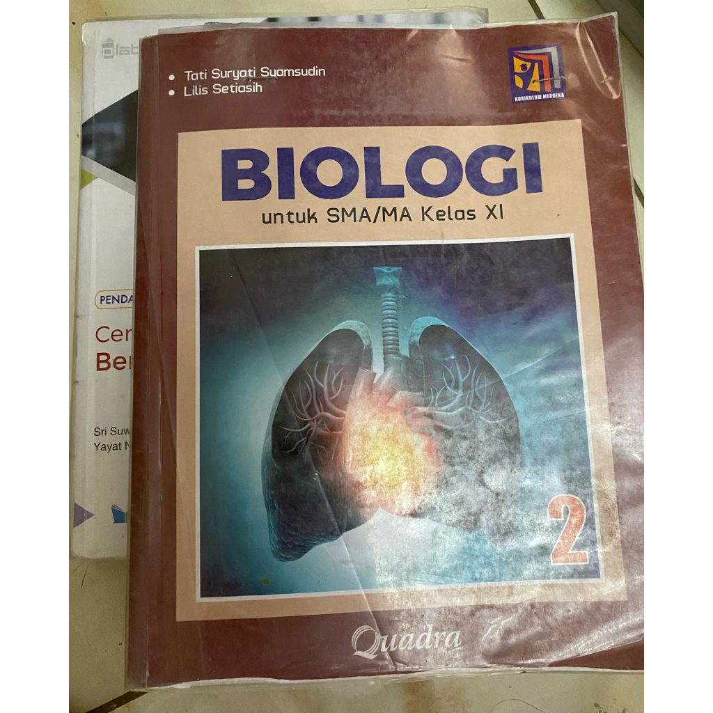 buku SMA kelas 11 - quadra biologi - kurikulum merdeka