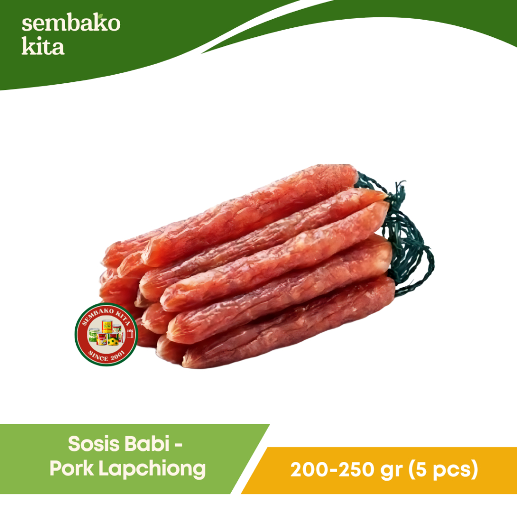

Lapchong Sosis Babi (Pork Lapchiong)