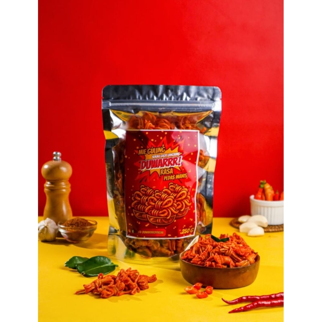 

cemilan mie gulung kriuk 100gr