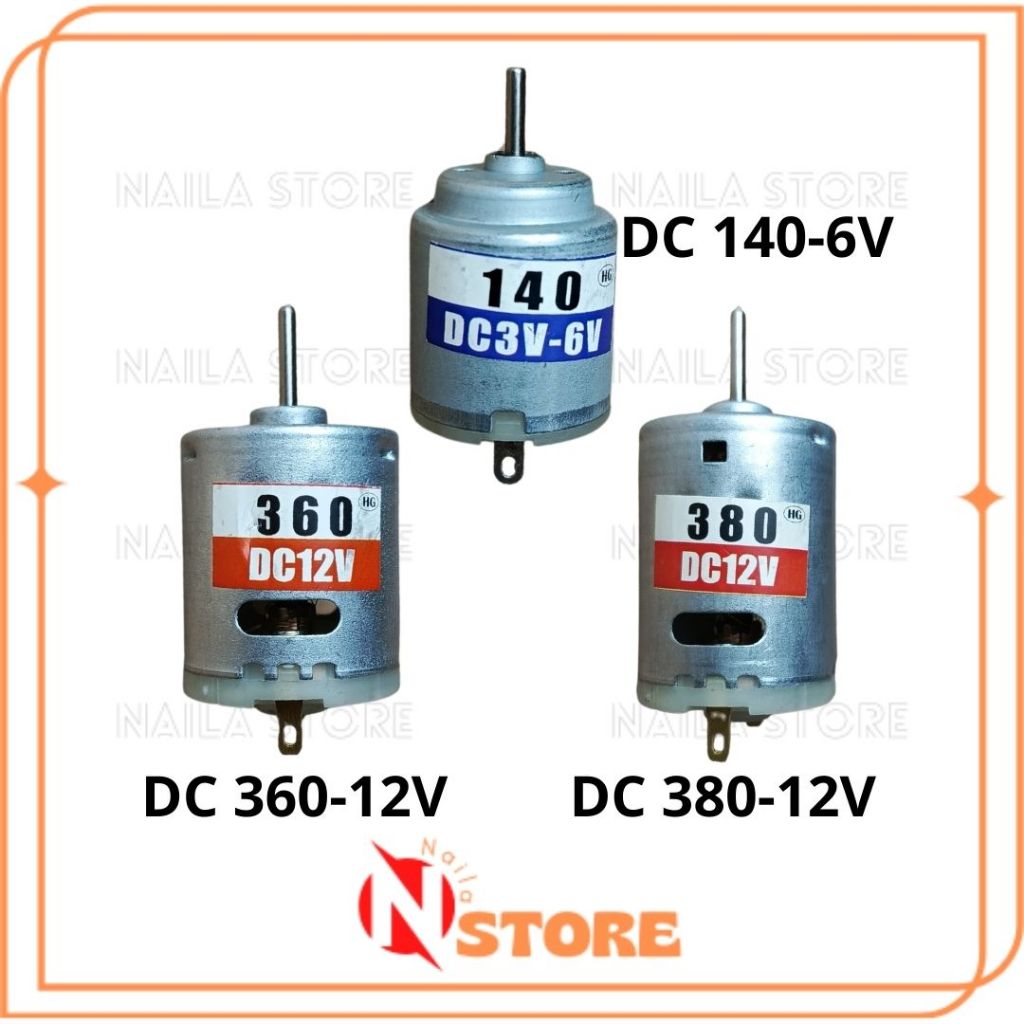 Dinamo Motor DC 12V/6V Dinamo Tamiya 12 Volt Motor Dinamo DC 12 V Murah Berkualitas