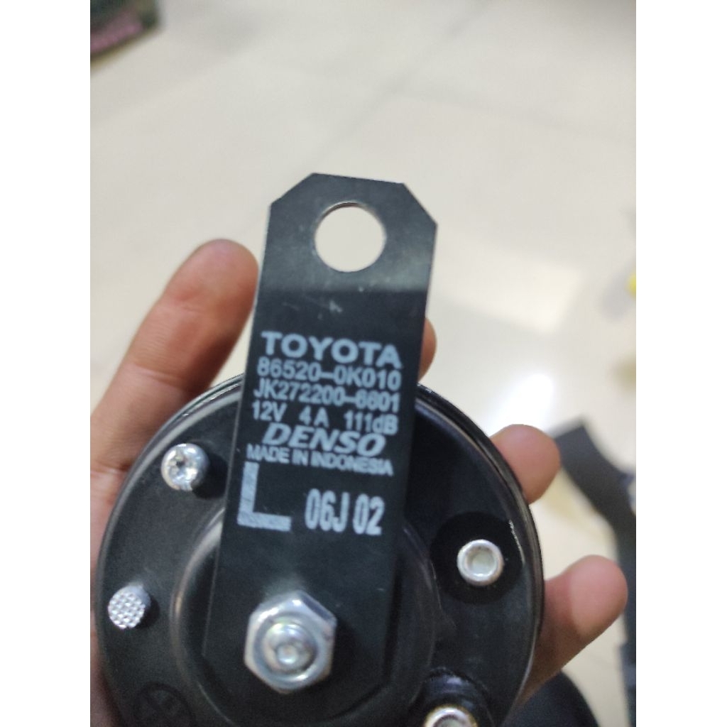 KLAKSON DENSO AVANZA ORIGINAL