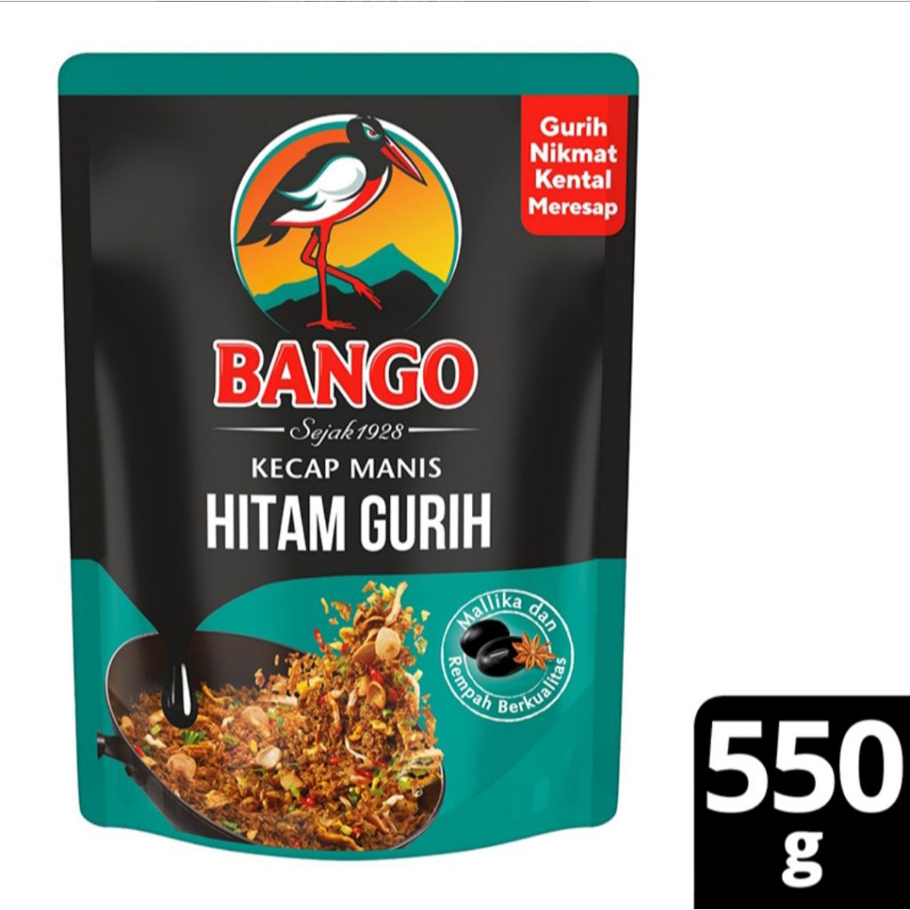 

BANGO Kecap Manis Hitam Gurih 550 g