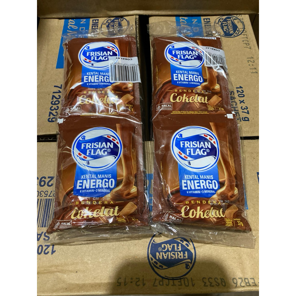 

Susu Saset Frisian Flag Coklat Dan Putih
