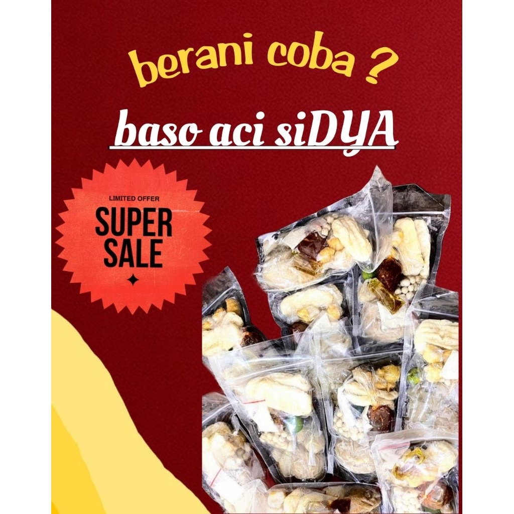 

baso aci terenak baso aci sidya