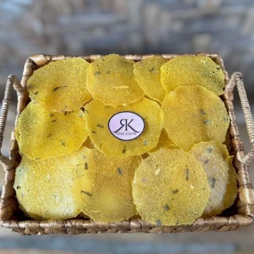 

1Kg Kerupuk Sermier kuning rasa gurih manis