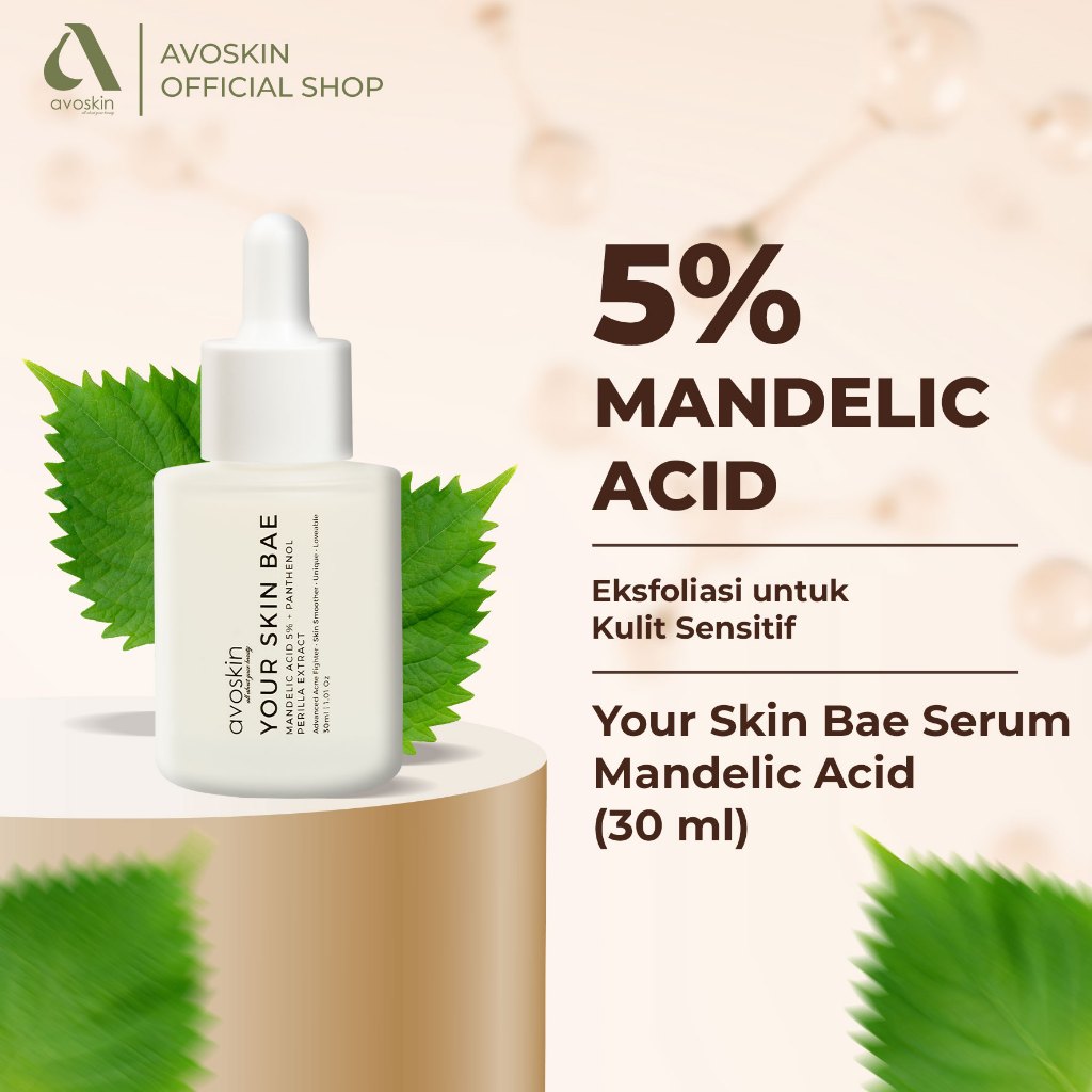 [NOT FOR SALE] Serum Avoskin Your Skin Bae Mandelic Acid 30ml-Eksfoliasi & Jerawat
