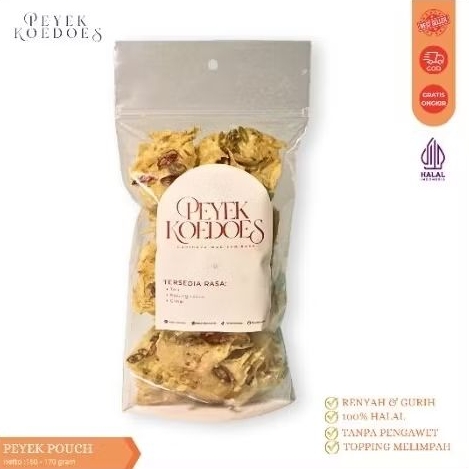 

PEYEK KOEDOES - Rempeyek Pouch Semua Varian
