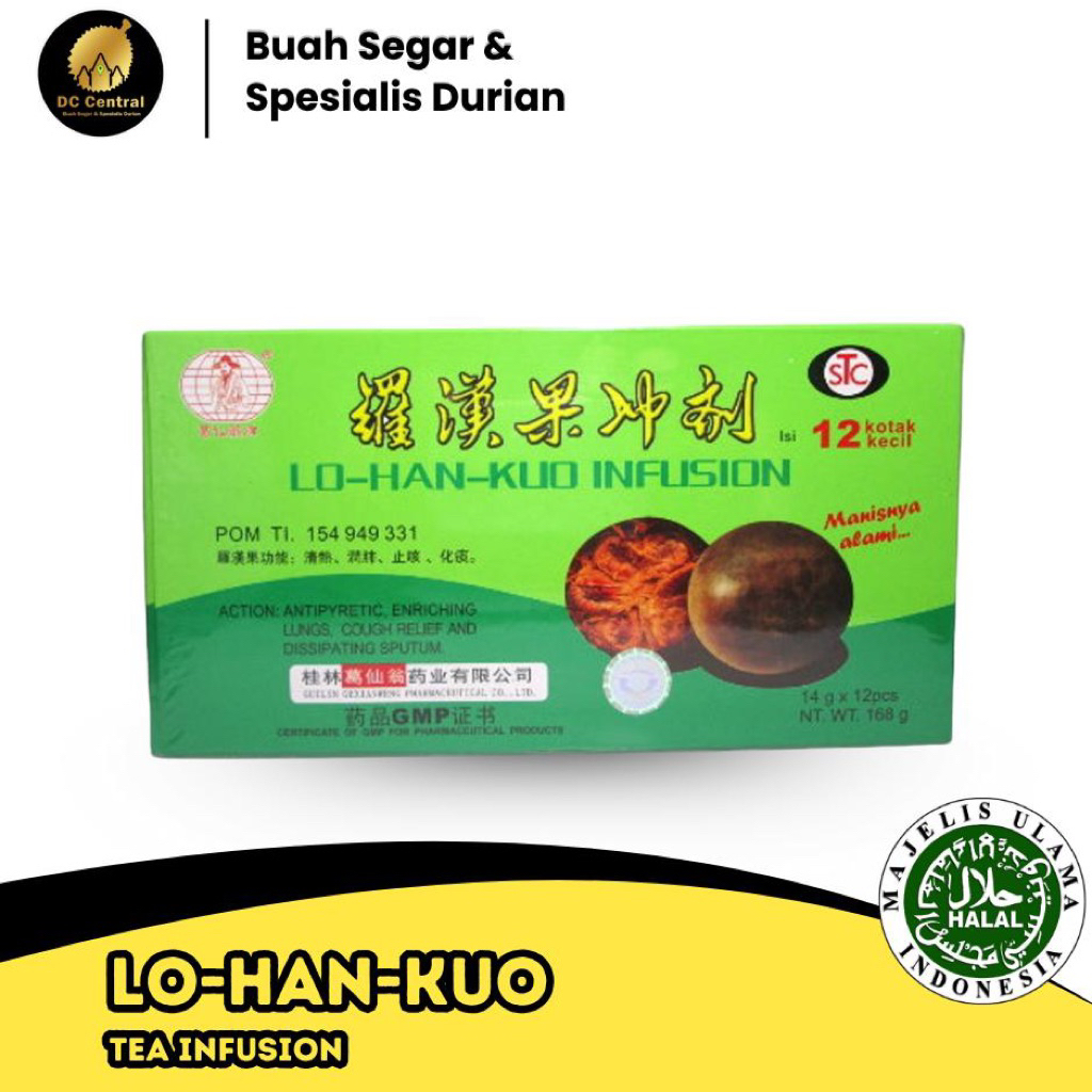 

Herbal | Lohanko infusion 150g | Liang Teh herbal KOTAK | BAG
