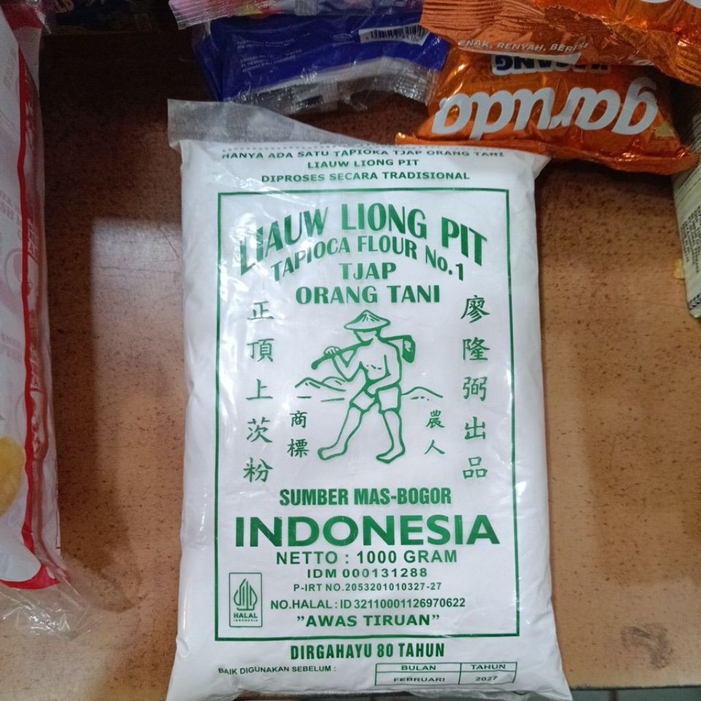 

Sagu tapioka cap oarang tani/Sagu Tani 1000gr