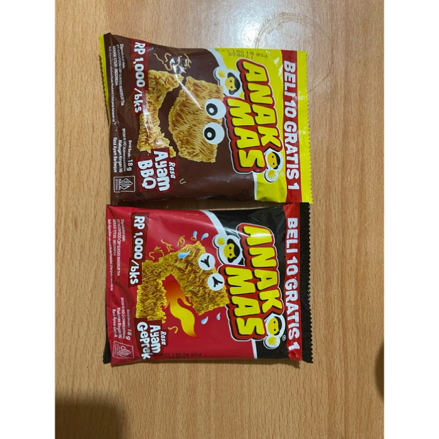 

SNACK ANAK MAS VARIAN AYAM GEPREK DAN BBQ