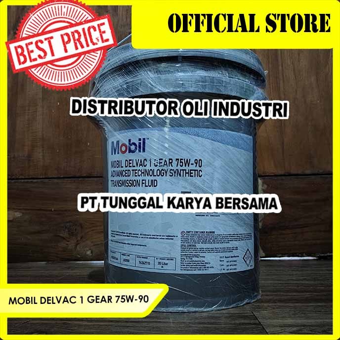 MOBIL DELVAC 1 GEAR 75W-90 Oli Sintetis Transsmision