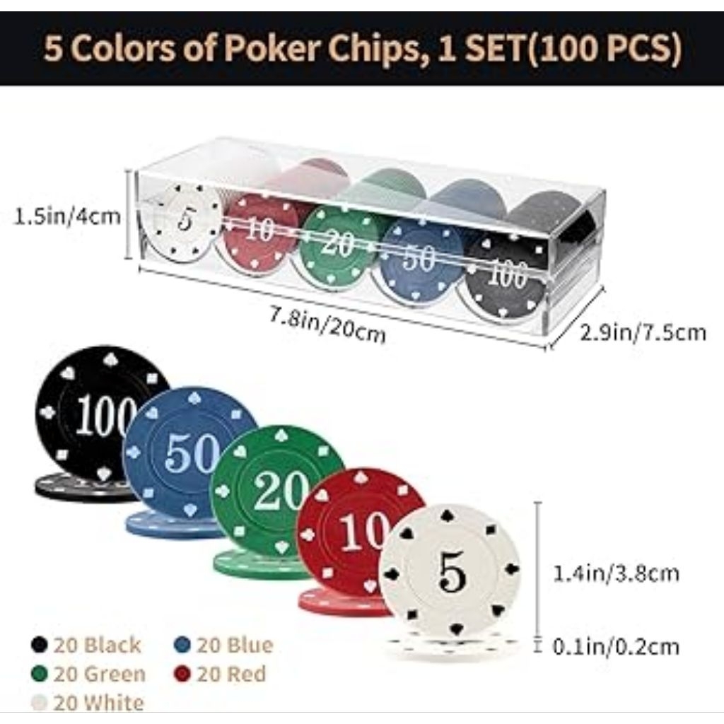 Koin Poker Angka Chip coin Texas Holdem Bacarat Mainan poker Joker
