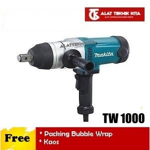 MAKITA TW1000 mesin pembuka baut listrik TW 1000 impact wrench