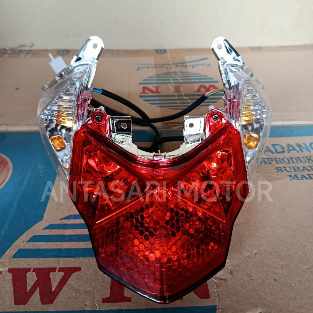 LAMPU STOP BELAKANG HONDA VARIO TECHNO 125/TEKNO 125 / LAMPU STOP SET BELAKANG VARIO TECHNO 125/TEKN