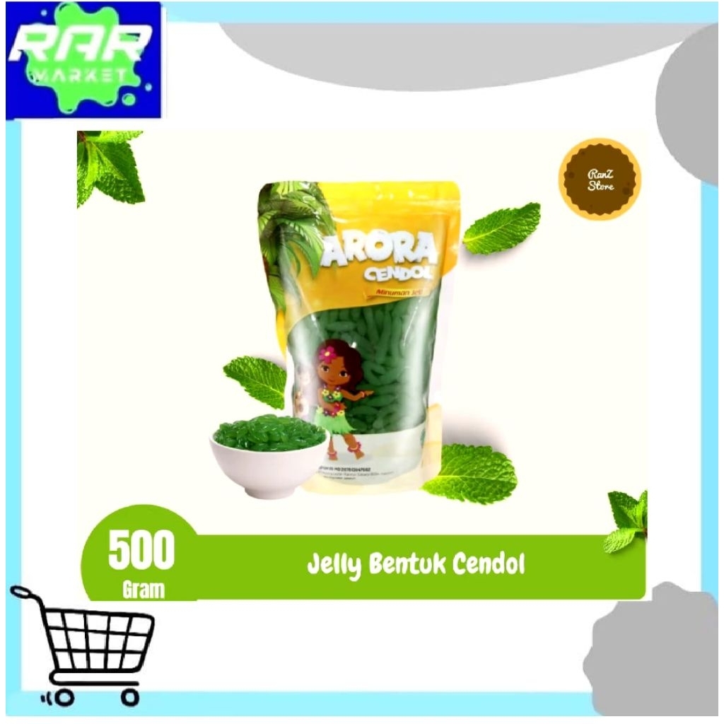 

ARORA JELY CENDOL 500gr/CENDOL KECEBONG/CENDOL DAWET