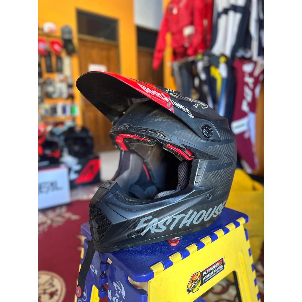 Bell Moto-9S Flex Helmet Original Helm Motocross Trail Size L