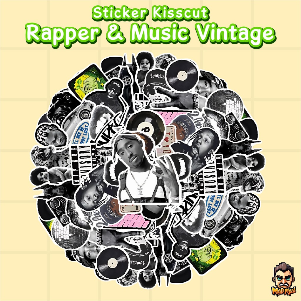 

Sticker Rapper & Music / Stiker Bontax / Sticker Chromo / Sticker Rapper / Sticker Music Album / Sticker Vintage / Sticker Old School