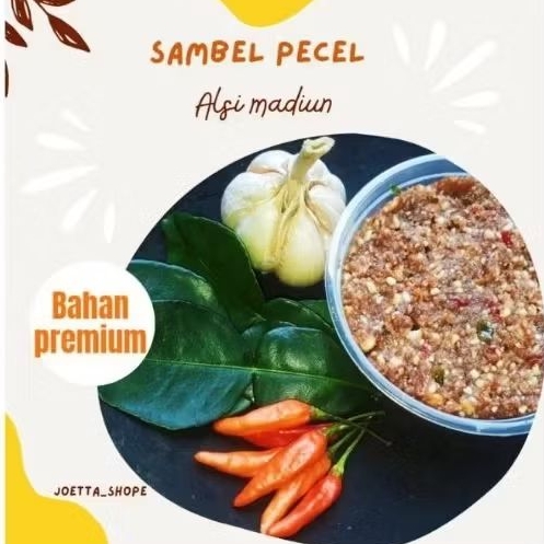 

Sambel pecel Madiun Oleh-oleh khas madiun 250g