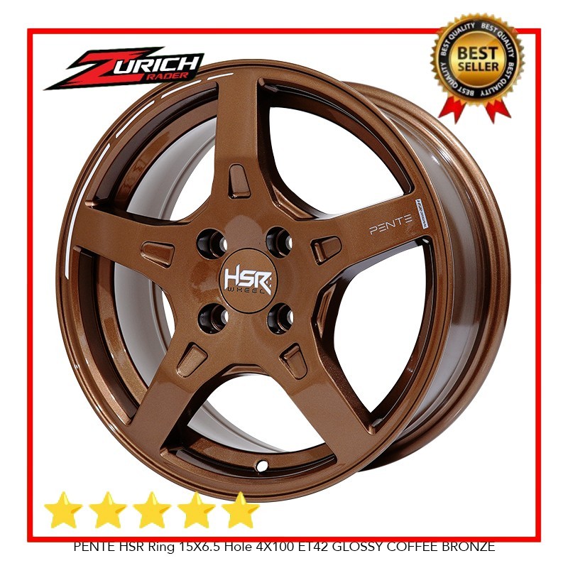 Pelek Racing Ring 15 Hsr Wheel Pente Velg Mobil R15 Brio Agya Ayla Datsun Cross Vios Etios Calya