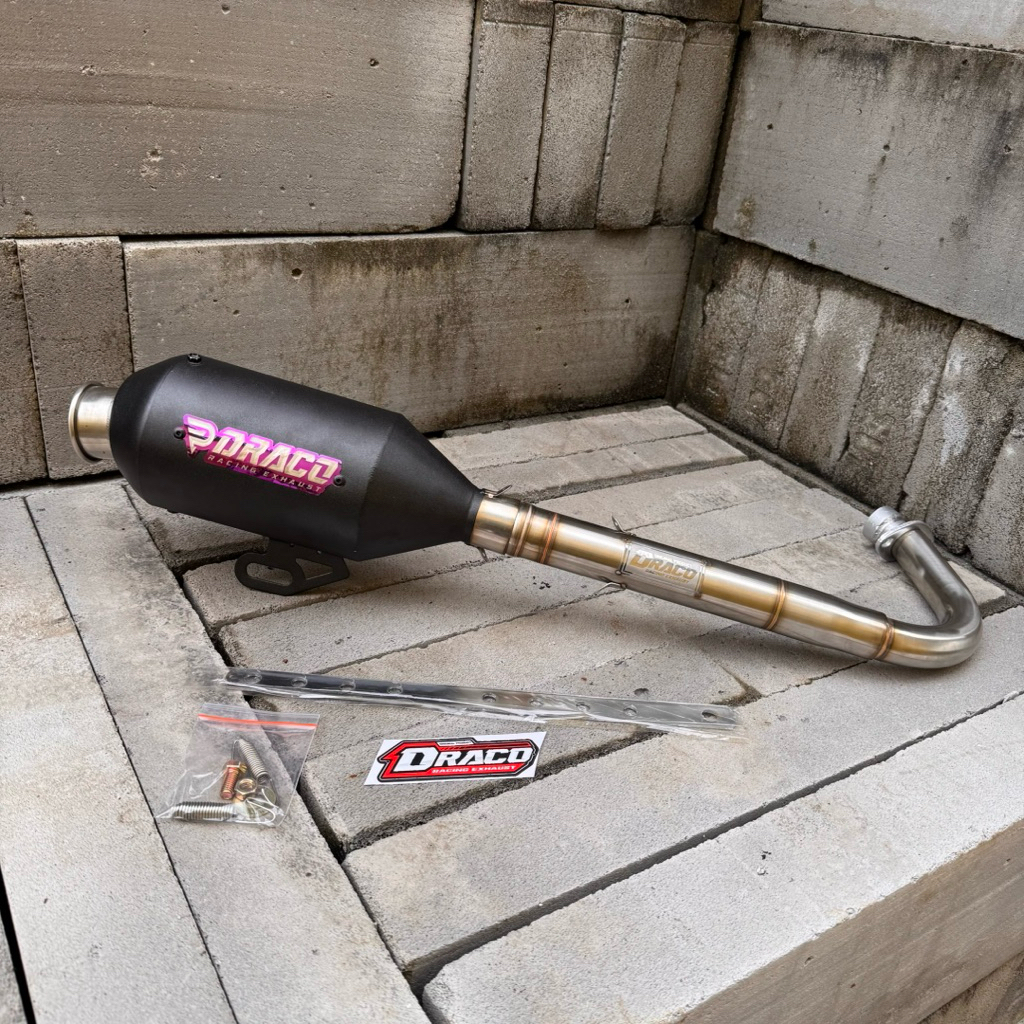 Knalpot mio sporty leher Ceklis 32 38 Original Draco saringan setengah