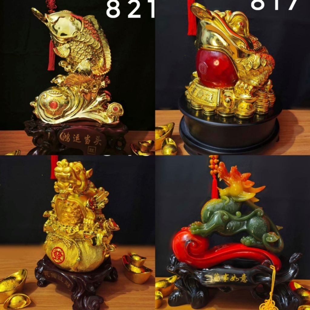Pajangan Fengshui Rezeki / Patung Pajangan Fengshui / Patung Fengshui Hoki [2]