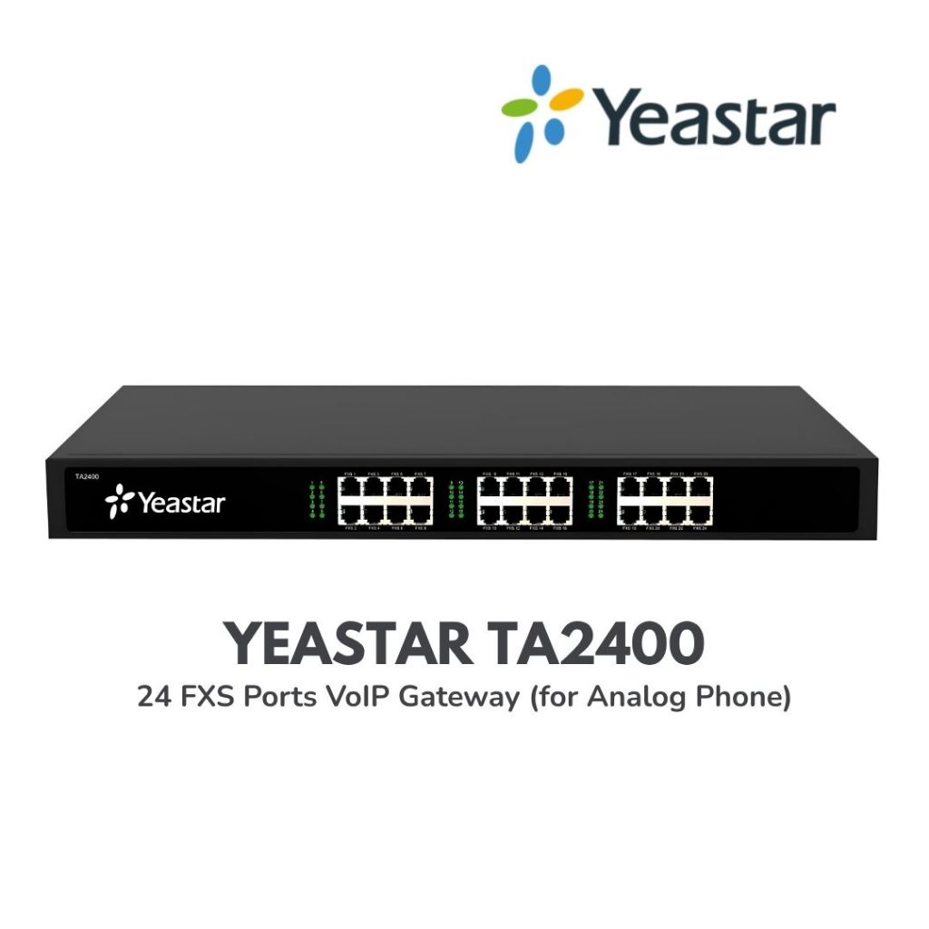 Yeastar TA2400 – VoIP Gateway 24 FXS Port
