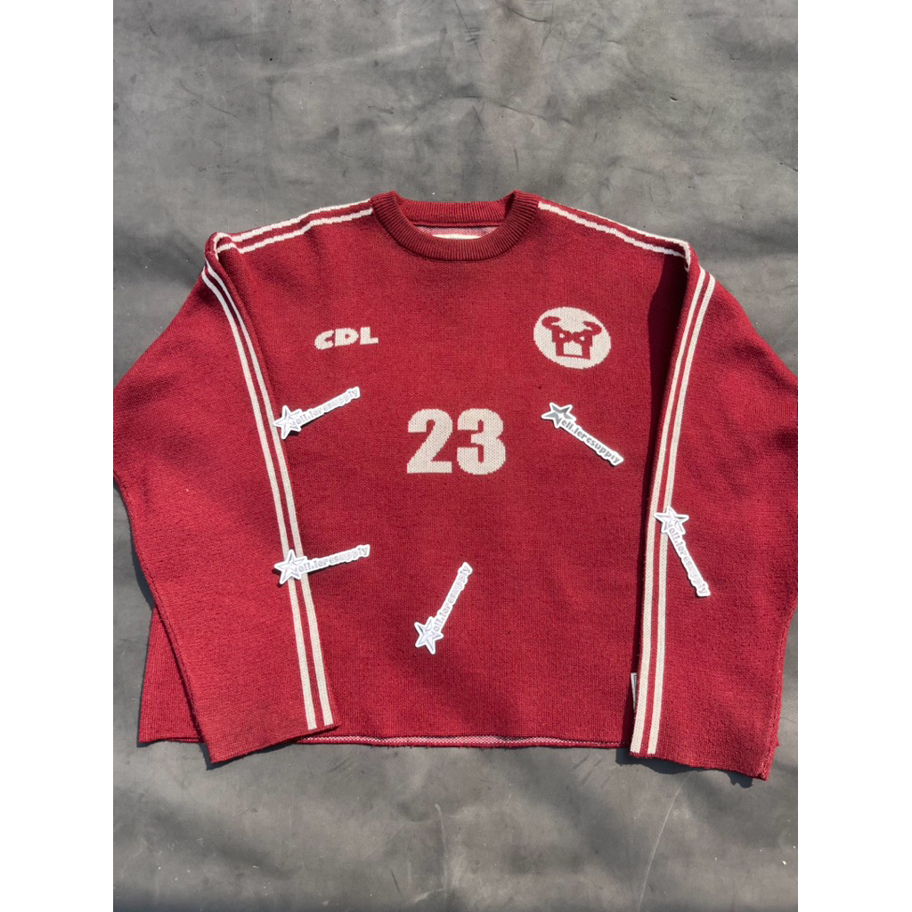 Knitwear CDL Maroon (Calle De Larache)